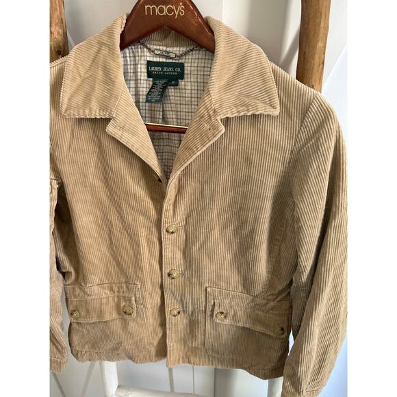Lauren Ralph Lauren Jackets & Blazers - Lauren Ralph Lauren Vintage Corduroy Chore Field Jacket Blazer Cotton